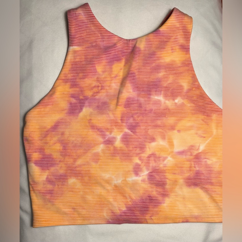 Athleta crop top with built in bra. Adult x-small.